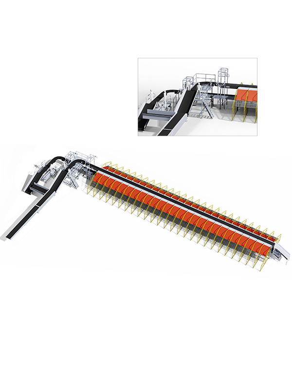 Alien-type module with sorting system: double-layer module equipment